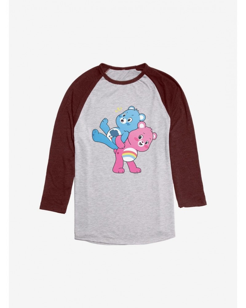 Care Bears Cheer and Grumpy Besties Raglan $10.40 Raglans