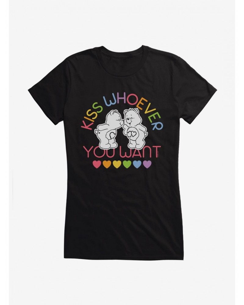 Care Bears Pride Kiss Who You Want T-Shirt $7.97 T-Shirts