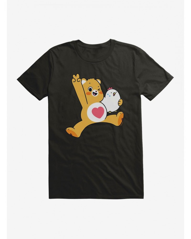 Care Bears Tenderheart Bear Chicken Hug T-Shirt $7.41 T-Shirts