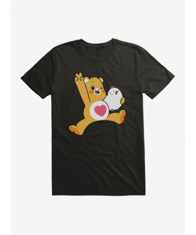 Care Bears Tenderheart Bear Chicken Hug T-Shirt $7.41 T-Shirts