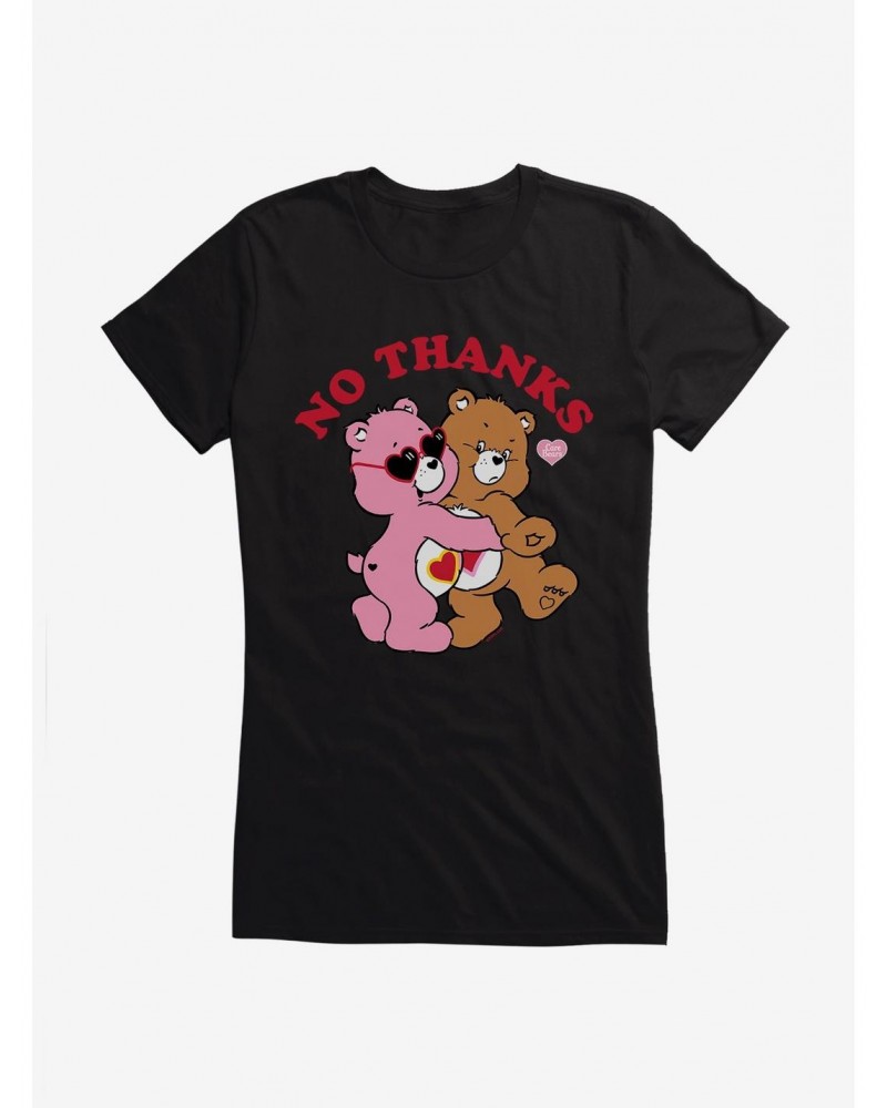 Care Bears Love-A-Lot & Tenderheart No Thanks Girls T-Shirt $8.72 T-Shirts