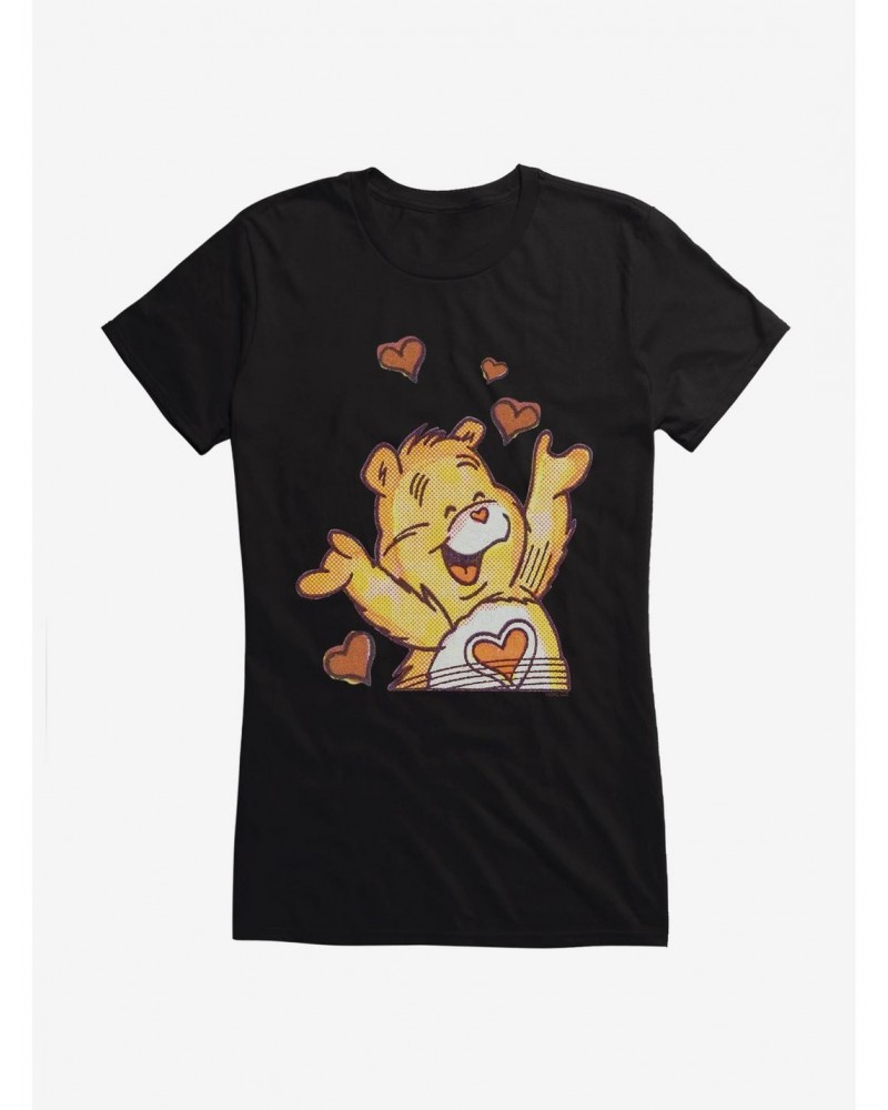 Care Bears Retro Tenderheart Bear Love Girls T-Shirt $11.21 T-Shirts