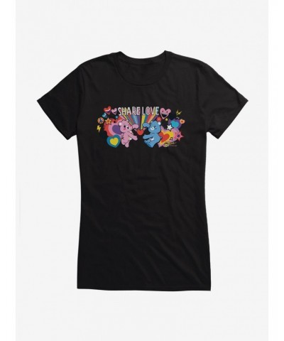 Care Bears Share Love Vintage Girls T-Shirt $9.46 T-Shirts