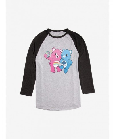 Care Bears Cheer and Grumpy Selfie Raglan $12.72 Raglans