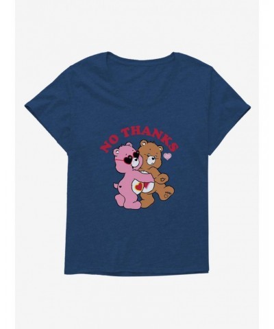 Care Bears Love-A-Lot & Tenderheart No Thanks Girls T-Shirt Plus Size $12.14 T-Shirts