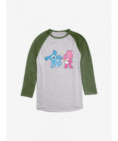 Care Bears Cheer and Grumpy Goofing Around Raglan $13.01 Raglans