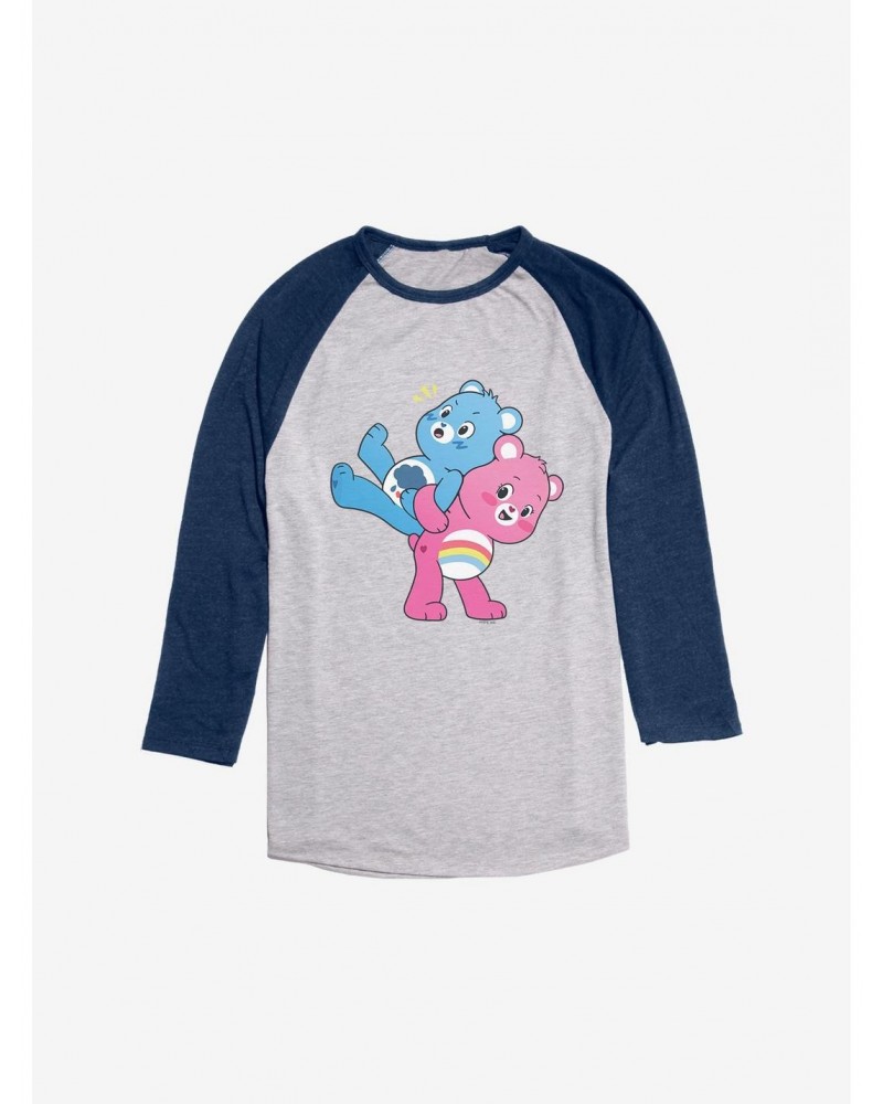 Care Bears Cheer and Grumpy Besties Raglan $9.25 Raglans