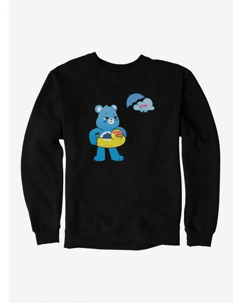 Care Bears Grumpy Bear Summer Sweatshirt $18.08 Sweatshirts