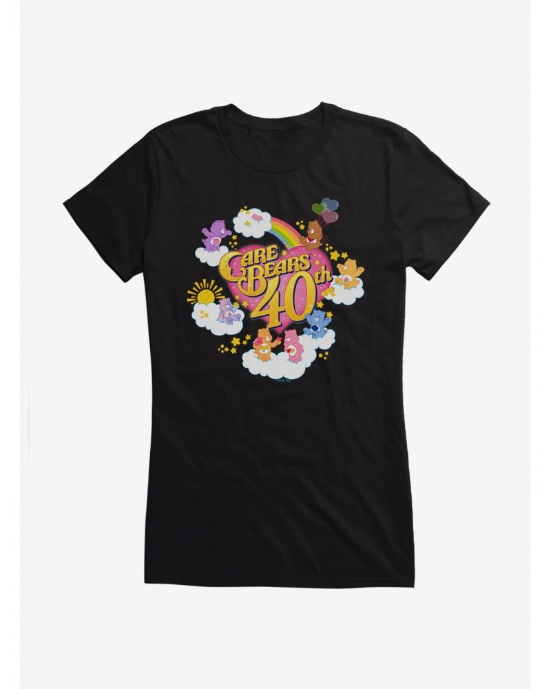 Care Bears 40th Anniversary Girls T-Shirt $7.47 T-Shirts