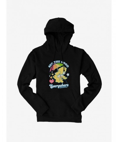 Care Bears Funshine Bear Good Everywhere Unless You're Mean Hoodie $14.37 Hoodies