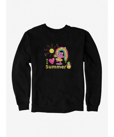 Care Bears Cheer Bear I Love Summer Sweatshirt $16.97 Sweatshirts