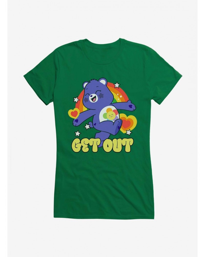 Care Bears Harmony Bear Get Out Girls T-Shirt $7.47 T-Shirts