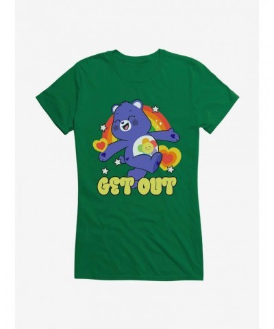 Care Bears Harmony Bear Get Out Girls T-Shirt $7.47 T-Shirts