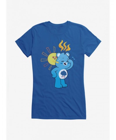 Care Bears Grumpy Bear Sweat Girls T-Shirt $9.21 T-Shirts