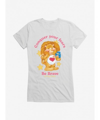 Care Bear Cousins Brave Heart Lion Be Brave Girls T-Shirt $8.47 T-Shirts