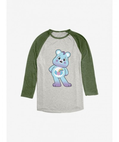 Care Bears Pose Dream Bright Bear Raglan $13.01 Raglans