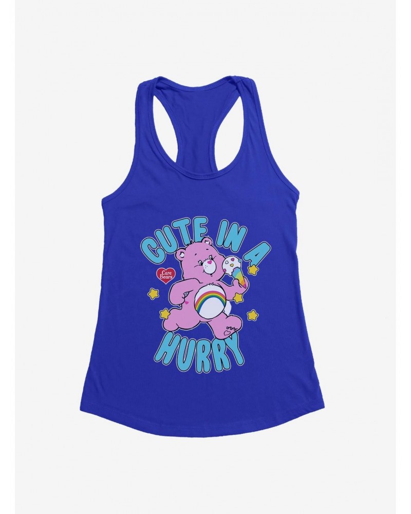 Care Bears Cheer Bear Cute In A Hurry Girls Tank Top $7.97 Tops