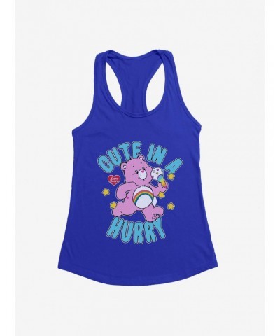 Care Bears Cheer Bear Cute In A Hurry Girls Tank Top $7.97 Tops