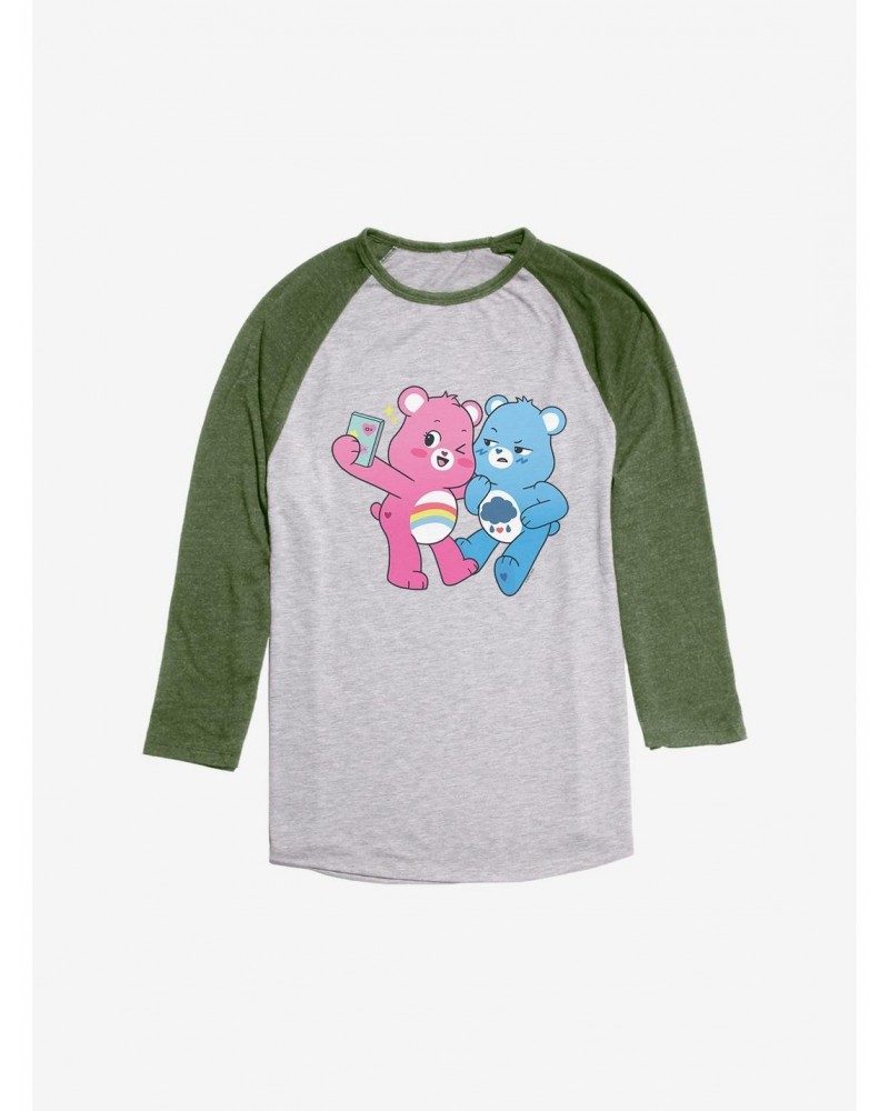 Care Bears Cheer and Grumpy Bear Raglan $14.45 Raglans