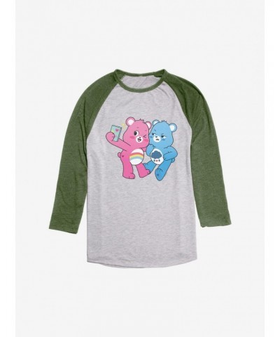 Care Bears Cheer and Grumpy Bear Raglan $14.45 Raglans