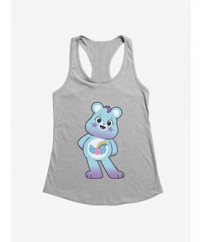 Care Bears Dream Bright Bear Standing Girls Tank $10.46 Tanks