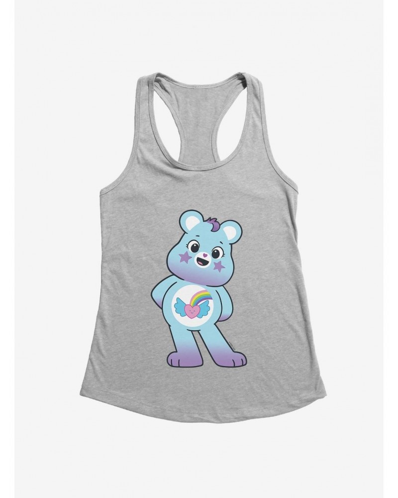 Care Bears Dream Bright Bear Standing Girls Tank $10.46 Tanks