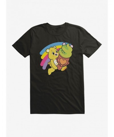 Care Bears Funshine Bear Taiyaki Ice Cream T-Shirt $11.47 T-Shirts