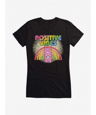 Care Bears Positive Vibes Girls T-Shirt $7.47 T-Shirts