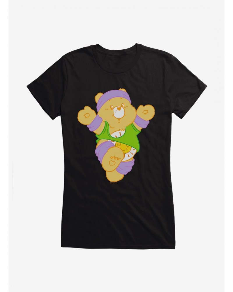 Care Bears Funshine Bear Exercise Girls T-Shirt $7.47 T-Shirts