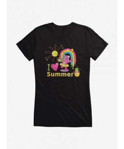 Care Bears I Love Summer Cheer Girls T-Shirt $9.96 T-Shirts