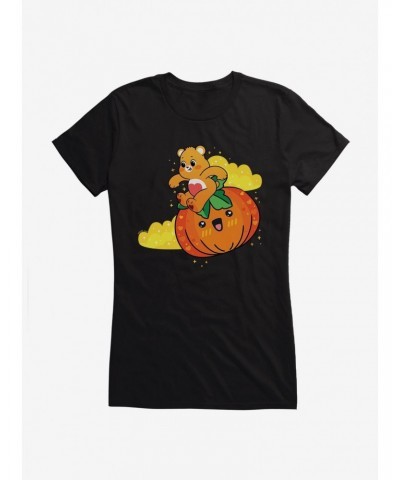 Care Bears Pumpkin Ride Girls T-Shirt $8.22 T-Shirts