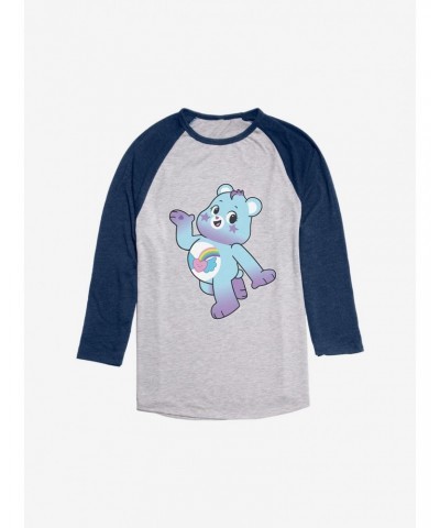 Care Bears Side Pose Dream Bright Bear Raglan $11.27 Raglans