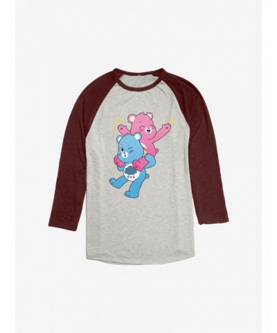 Care Bears Cheer and Grump Piggyback Ride Raglan $13.87 Raglans