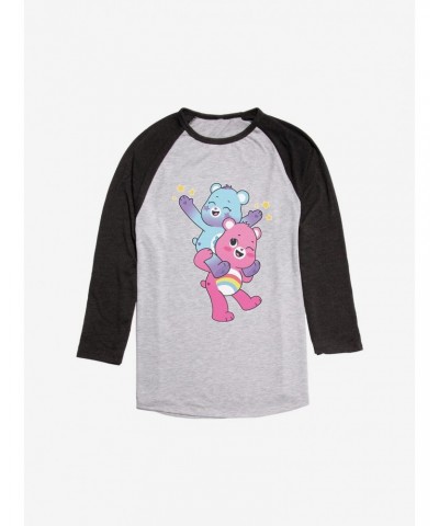 Care Bears Cheer and Dream Bright Bear Raglan $13.58 Raglans