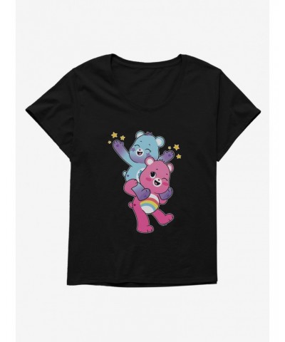 Care Bears Dream Bright Bear and Cheer Bear Girls T-Shirt Plus Size $10.12 T-Shirts