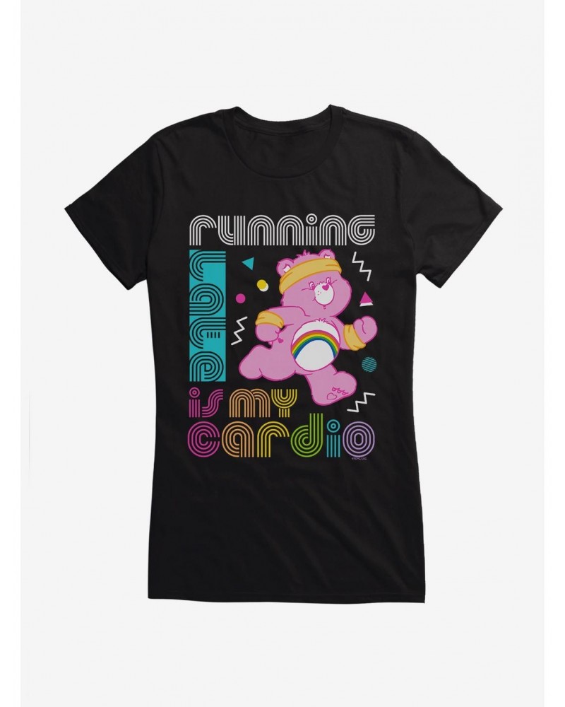 Care Bears Running Is Cardio Girls T-Shirt $7.47 T-Shirts