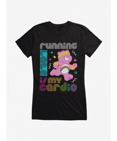 Care Bears Running Is Cardio Girls T-Shirt $7.47 T-Shirts