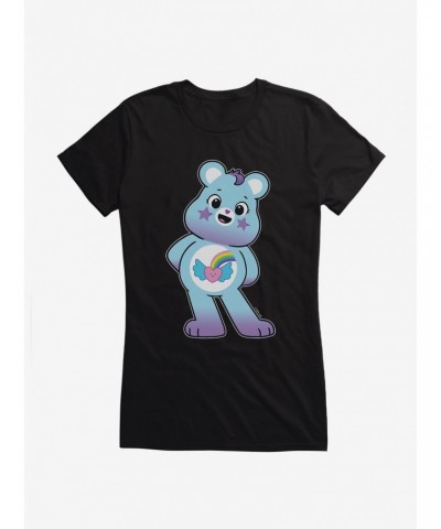 Care Bears Dream Bright Bear Standing Girls T-Shirt $8.72 T-Shirts