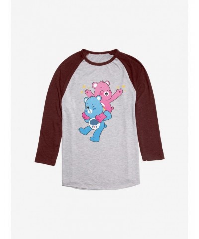 Care Bears Cheer and Grump Piggyback Ride Raglan $10.69 Raglans