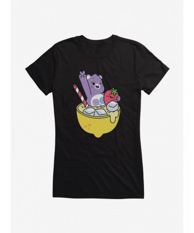 Care Bears Share Bear Life Gives You Lemons Girls T-Shirt $11.70 T-Shirts