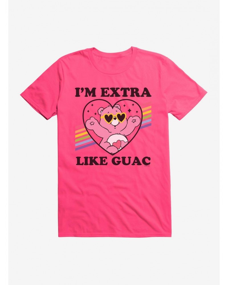 Care Bears Pride Love-A-Lot Bear Extra Like Guac T-Shirt $7.89 T-Shirts