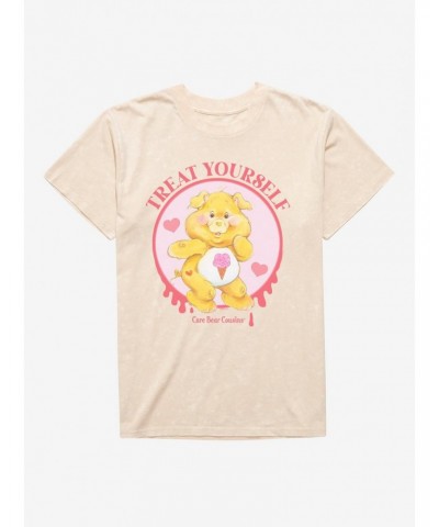 Care Bear Cousins Treat Heart Pig Treat Yourself Mineral Wash T-Shirt $8.55 T-Shirts