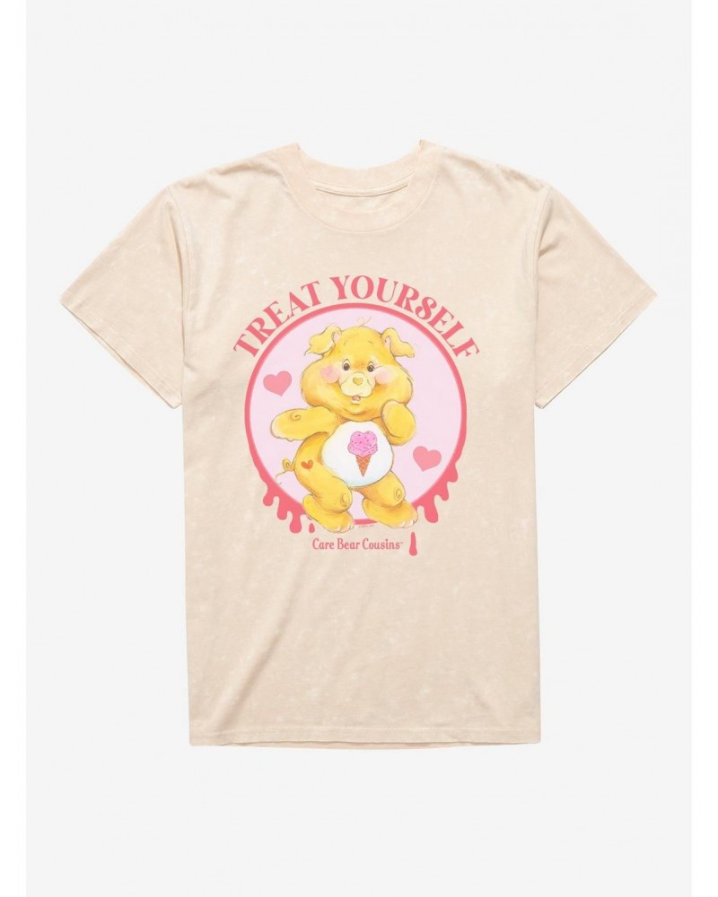 Care Bear Cousins Treat Heart Pig Treat Yourself Mineral Wash T-Shirt $8.55 T-Shirts