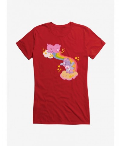 Care Bears In The Clouds Girls T-Shirt $9.71 T-Shirts