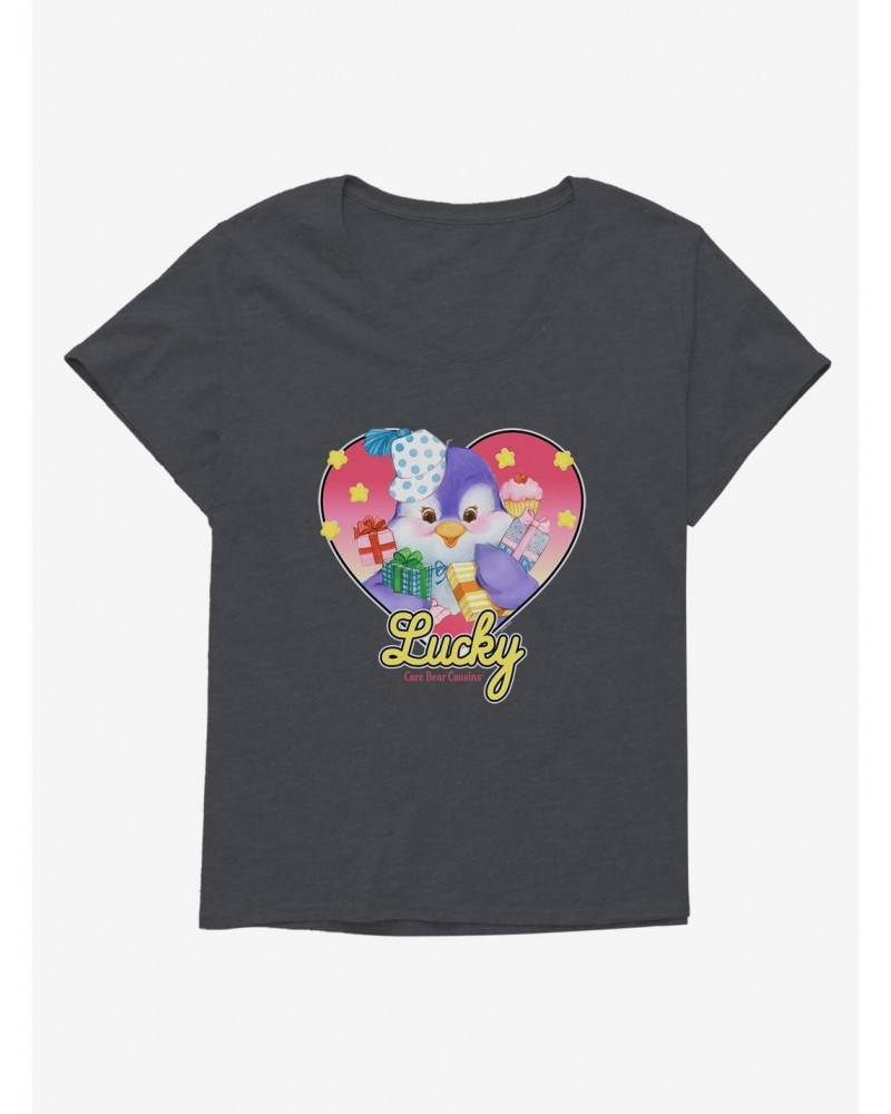 Care Bear Cousins Cozy Heart Penguin Lucky Girls T-Shirt Plus Size $10.76 T-Shirts