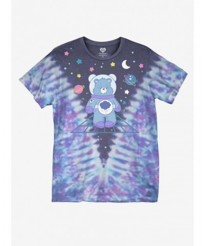 Care Bears Space Tie-Dye Boyfriend Fit Girls T-Shirt Plus Size $11.84 T-Shirts