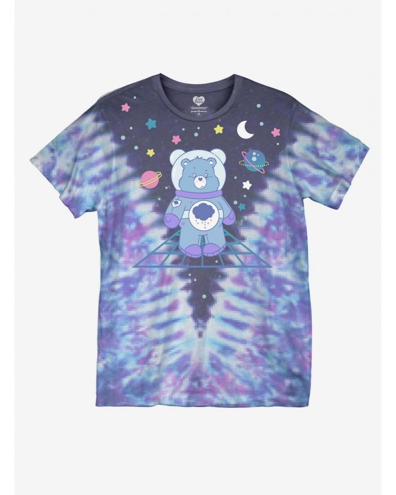 Care Bears Space Tie-Dye Boyfriend Fit Girls T-Shirt Plus Size $11.84 T-Shirts