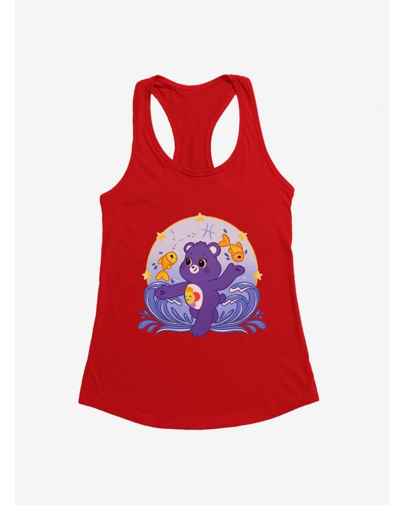 Care Bears Pisces Bear Girls Tank $12.45 Tanks