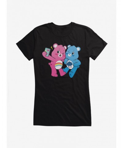 Care Bears Grumpy And Cheer Cute Selfie Girls T-Shirt $9.46 T-Shirts