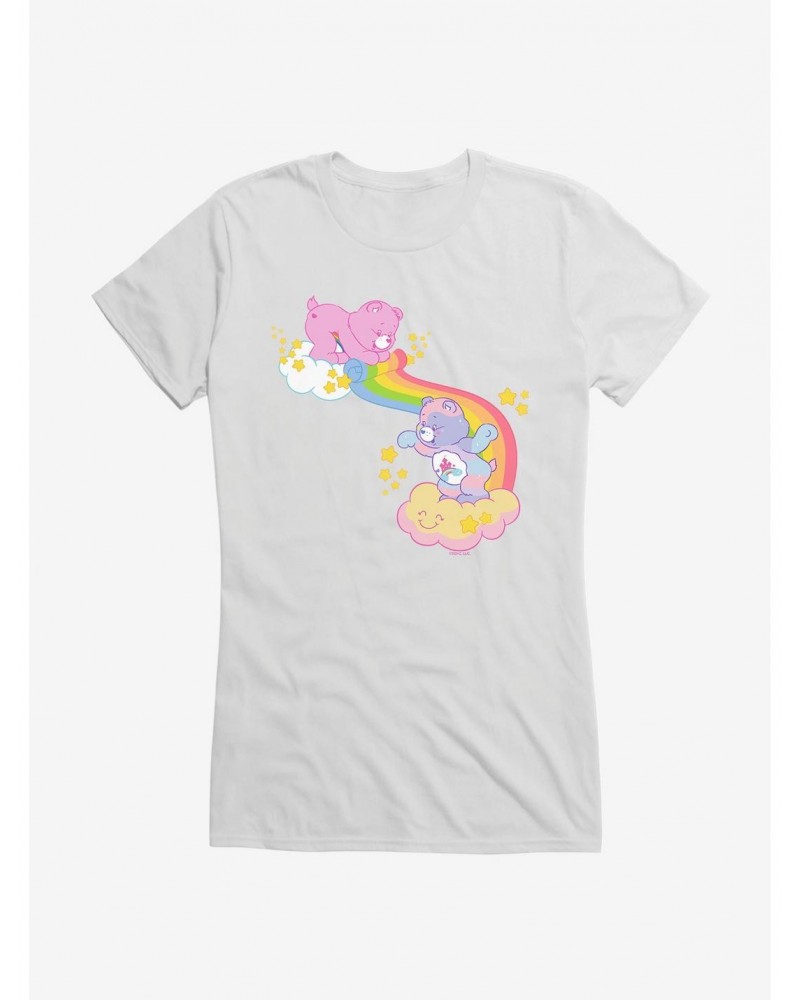 Care Bears In The Clouds Girls T-Shirt $9.71 T-Shirts